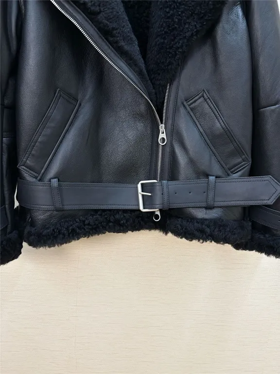 Loro piana shearling coat